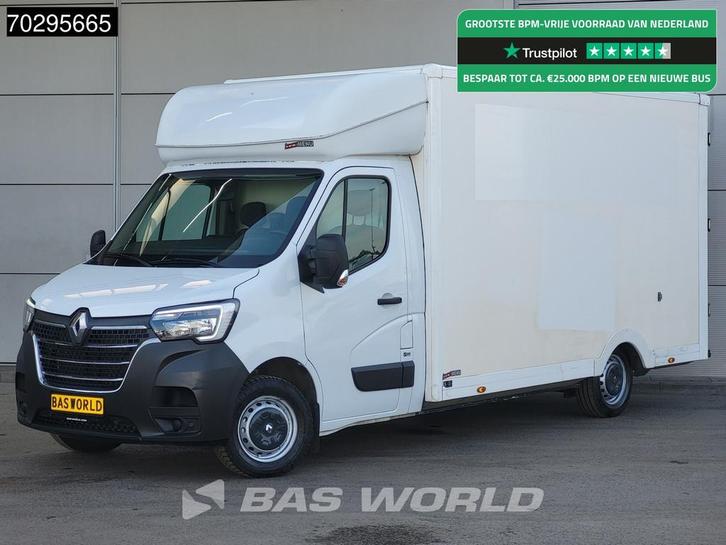 Renault Master 145PK Bakwagen Lowliner LED Airco Cruise Acht, Auto's, Bestelauto's, Bedrijf, Te koop, Airconditioning, Centrale vergrendeling
