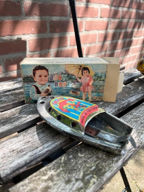 blikken speelgoed vintage bootje, Antiek en Kunst, Antiek | Speelgoed, Ophalen of Verzenden