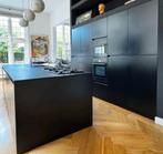 Siematic zeer nette top  mat zwarte eiland en wandenkasten!!, Zwart, Overige typen, Ophalen of Verzenden, Zo goed als nieuw