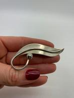 A755 Prachtige zilveren broche modernist Taxco door Delfino, Ophalen of Verzenden, X, Zilver, X