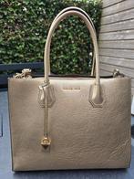 Prachtige originele 3 vaks Michael Kors tas goud metallic, Ophalen, Zo goed als nieuw, Handtas