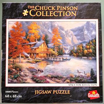 Nieuw: Goliath puzzel 1000 stukjes Chuck Pinson nr: 919890 beschikbaar voor biedingen
