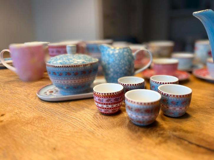 Grote PIP Servies Collectie, Huis en Inrichting, Keuken | Servies, Gebruikt, Compleet servies, Overige stijlen, Porselein, Ophalen