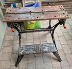 Workmate van Black & Dekker, Doe-het-zelf en Verbouw, Werkbanken, Ophalen, Gebruikt, 70 tot 120 cm, Inklapbaar