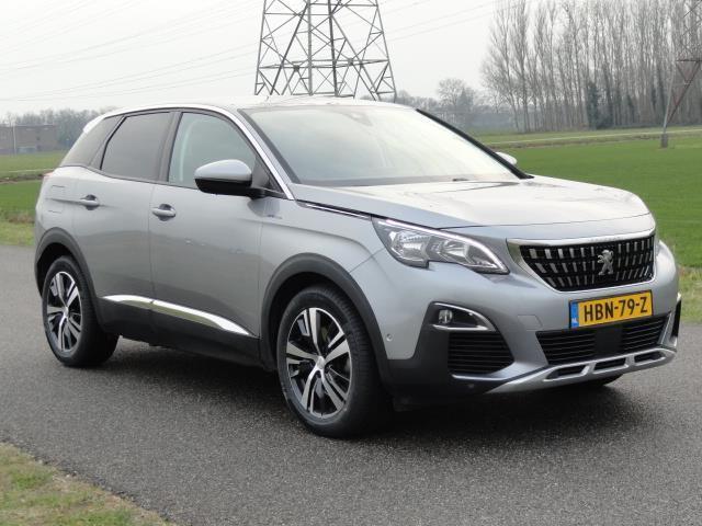 Peugeot 3008 1.6HYbrid Blue Lease ECC I LEER I LED I VIRTUAL, Auto's, Peugeot, Bedrijf, Te koop, 360° camera, ABS, Achteruitrijcamera