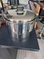 Grote soeppan niet voor inductie, Huis en Inrichting, Ophalen, Gebruikt, Rvs, Kookpan of Snelkookpan