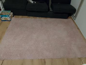 Lichtroze vloerkleed 160 x 230