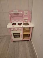 Roze houten speelkeuken, Ophalen, Zo goed als nieuw, Hout, Speelkeuken
