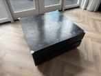 Richmond Interiors Visgraat Salontafel 90x90x40, Huis en Inrichting, Tafels | Salontafels, Ophalen, 50 tot 100 cm, Vierkant, 50 tot 100 cm