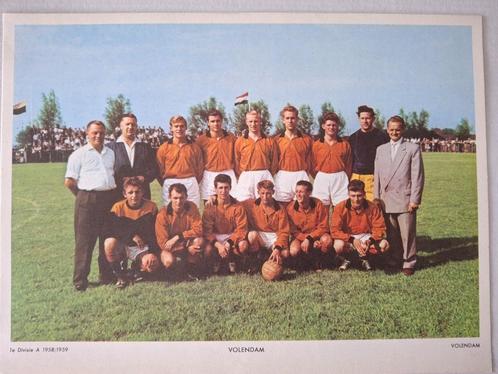 Eerste divisie A 1958/1959, Verzamelen, Sportartikelen en Voetbal, Gebruikt, Poster, Plaatje of Sticker, Overige binnenlandse clubs