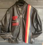 Pracht lederen motor of race jack, Motoren, Ophalen of Verzenden, Tweedehands, Jas | leer