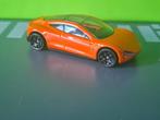 Hotwheels - Tesla Roadster [oranje] 1/60, Ophalen of Verzenden, Gebruikt, Auto