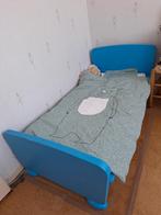Kinderbed, Kinderen en Baby's, Ophalen, Gebruikt, 70 tot 85 cm, 140 tot 160 cm