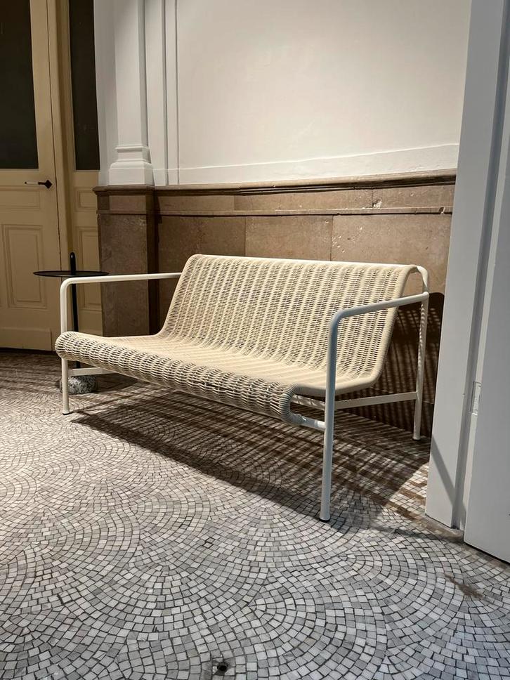 HAY Palissade Cord Lounge Bank | Crème Wit, Tuin en Terras, Tuinsets en Loungesets, Ophalen