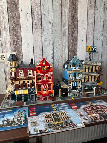 Zeldzame LEGO collectie Modular buildings beschikbaar voor biedingen