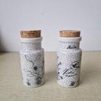 Vintage Nymolle kruidenpotjes handbeschilderd, Ophalen of Verzenden, Zo goed als nieuw, Overige kleuren, Minder dan 50 cm