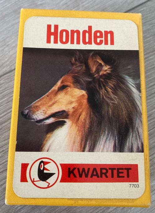 Raaf kwartetspel/ kwartet - honden, Verzamelen, Speelkaarten, Jokers en Kwartetten, Zo goed als nieuw, Kwartet(ten), Ophalen of Verzenden