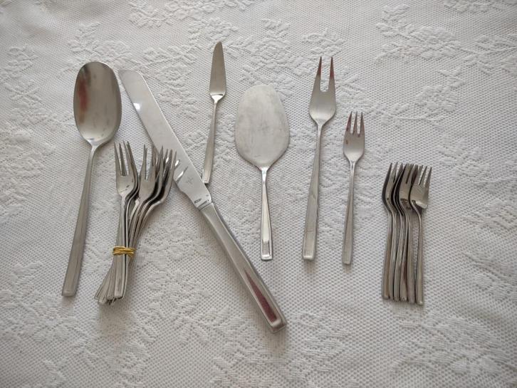 gero zilduro 740 (marcanti) bestekaanvulling, Antiek en Kunst, Antiek | Bestek, Ophalen of Verzenden