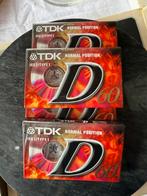 TDK cassette bandjes 60 min, 2 t/m 25 bandjes, Overige genres, Ophalen of Verzenden, Nieuw in verpakking