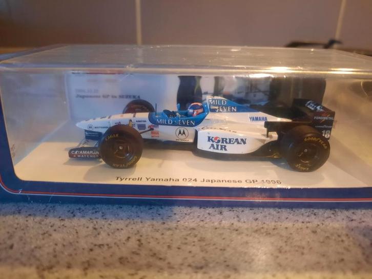 Tyrrell 024 Japanese GP 1996 Ukyo Katayama spark 1:43 nieuw, Hobby en Vrije tijd, Modelauto's | 1:43, Zo goed als nieuw, Auto
