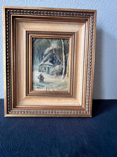 Boshut, Antiek en Kunst, Kunst | Schilderijen | Klassiek, Ophalen of Verzenden