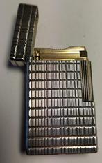 S.T. Dupont Ligne 1 Groot Zilver, Verzamelen, Rookartikelen, Aanstekers en Luciferdoosjes, Ophalen of Verzenden, Gebruikt, Aansteker