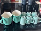Hema 6x espresso en 2x thee/koffie kopjes, Huis en Inrichting, Keuken | Servies, Ophalen of Verzenden, Zo goed als nieuw