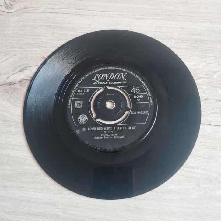 Lucille Starr Single - Sit Down and Write a Letter, Cd's en Dvd's, Cd Singles, Gebruikt, Country en Western, 1 single, Ophalen of Verzenden