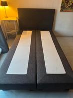 3-delig boxspring bed 120x200, Ophalen, Gebruikt, Twijfelaar, 120 cm