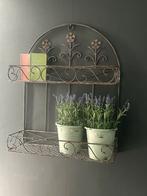 Ijzeren rekje oudbruin, Huis en Inrichting, Woonaccessoires | Wandplanken en Boekenplanken, Ophalen of Verzenden, Zo goed als nieuw