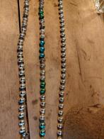 Zilveren glaskralen kerstboom, Ophalen of Verzenden, Gebruikt