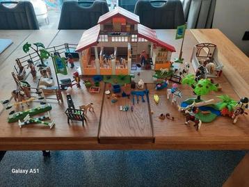 PLAYMOBIL GROTE SET PAARDEN VERSCHILLENDE SETS  beschikbaar voor biedingen