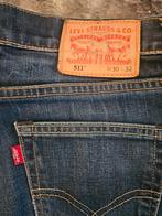 Levi's 511 Straight leg W30 L32, donkerblauw, Ophalen of Verzenden, Zo goed als nieuw, Blauw, W33 - W34 (confectie 48/50)