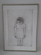 Meisje met x-benen door Krin Rinsema, Zo goed als nieuw, Schilder- en Tekenkunst, Ophalen, Krin Rinsema