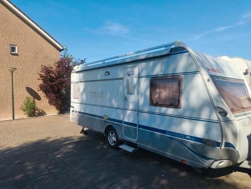 Dethleffs Beduin Emotion 515 DB ,zakluifel, tent,mover 2005, Caravans en Kamperen, Caravans, Particulier, tot en met 4, Rondzit
