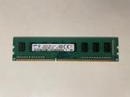 Samsung 4GB DDR3 1600MHz Desktop RAM, Computers en Software, RAM geheugen, DDR3, Ophalen of Verzenden, Zo goed als nieuw, Desktop