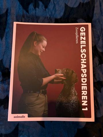 Gezelschapsdieren 1 Animalis schoolboek dierenartsassistent beschikbaar voor biedingen