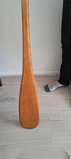 Houten peddel handgemaakt, Watersport en Boten, Peddels, Ophalen, Gebruikt, Enkelbladige peddel