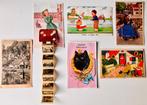 Nostalgische ansichtkaarten met foto’s-Uittrekflap, Ophalen of Verzenden, Gelopen, Noord-Brabant
