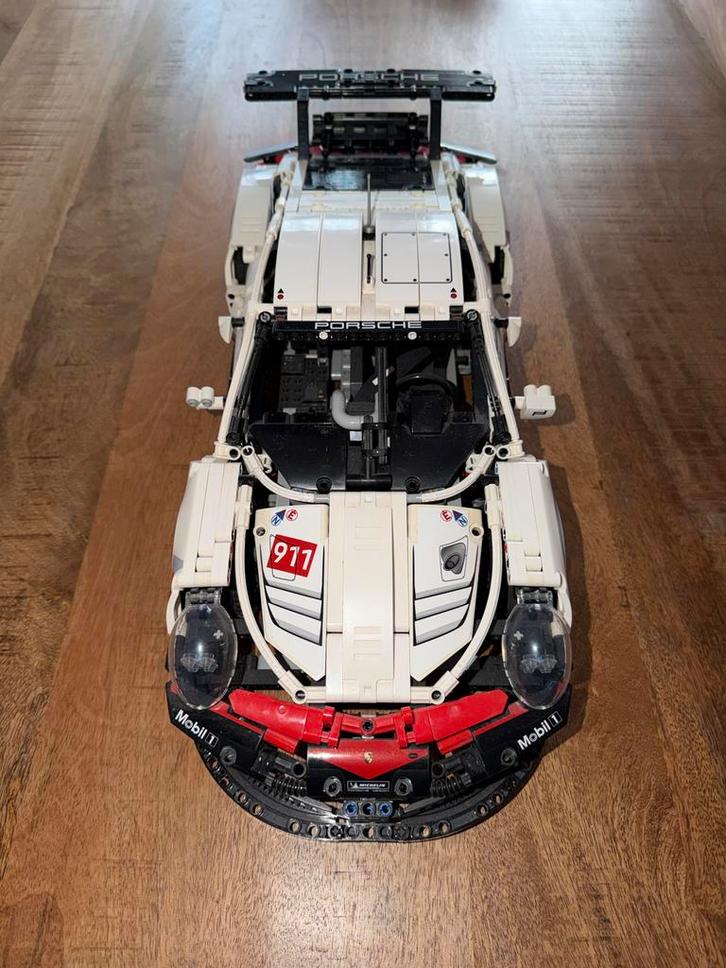 Lego Technic Porsche 911 RSR - Compleet, met doos!, Kinderen en Baby's, Speelgoed | Duplo en Lego, Zo goed als nieuw, Lego, Complete set