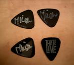 Milow gesigneerde plectrums - collectors item, Verzamelen, Muziek, Artiesten en Beroemdheden, Ophalen of Verzenden, Gebruikt
