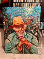 Acrylverfschilderij Donkersloot - Orgineel !! -, Ophalen