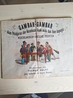 antiek prentenboek Gambar Gambar, Verzamelen, Foto's en Prenten, Gebruikt, Ophalen of Verzenden, Voor 1940, Prent