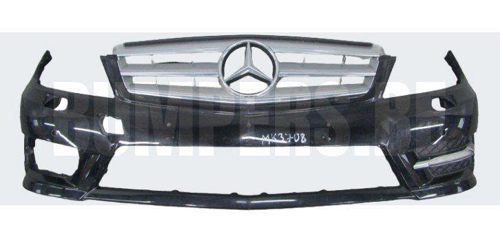 Bumper Mercedes C klasse W204 AMG Facelift 11- A2048807847 V, Auto-onderdelen, Carrosserie en Plaatwerk, Bumper, Voor, Gebruikt