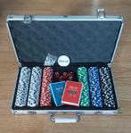 Poker Set in Aluminium Koffer, Vijf spelers of meer, Ophalen of Verzenden, Zo goed als nieuw, Reisspel