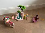 Playmobil prinses waterval gondel koets, Gebruikt, Ophalen of Verzenden, Los playmobil
