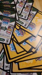 32 Pokemon TCG Live code kaarten €2.50, Ophalen of Verzenden, Nieuw