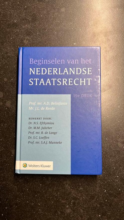 Beginselen van het Nederlands staatsrecht, Boeken, Wetenschap, Zo goed als nieuw, Ophalen of Verzenden