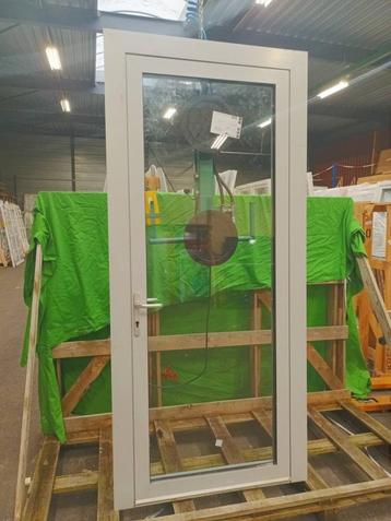 Aluminium Buitendeur volglas  b108,4 x h239 cm -2181- beschikbaar voor biedingen