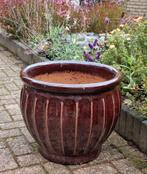 Grote  plantenbak  50 cm             vorstbestendig, Ophalen, Steen, Minder dan 60 cm, Rond
